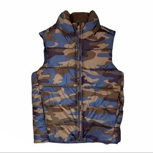 GAP Kids Camo Puffer Vest